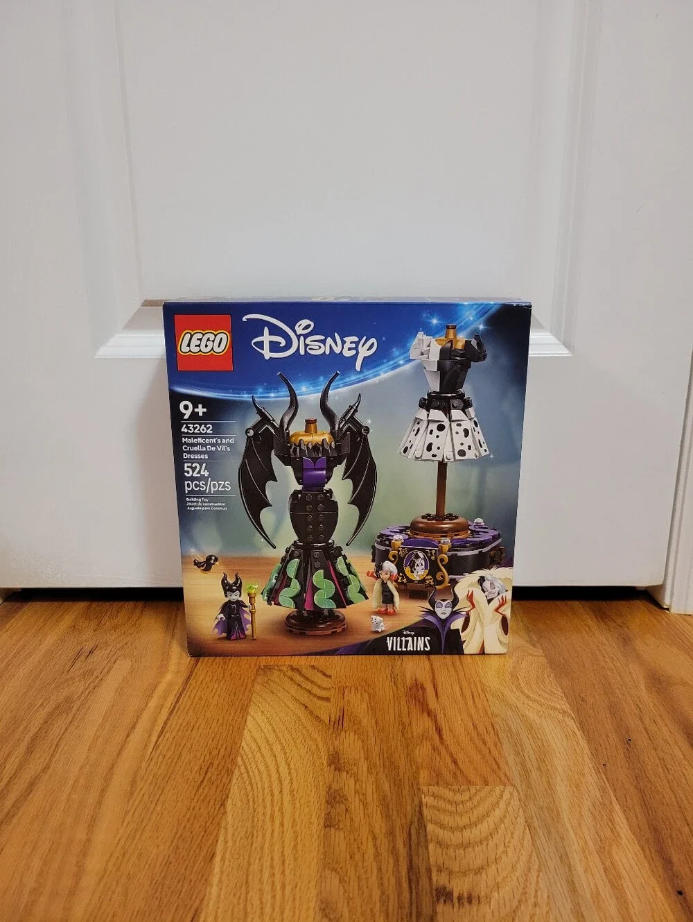 NIB LEGO Disney Villains Maleficent & Cruella De Vil’s Dresses 43262 (524 Pcs)